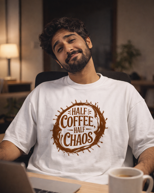 HALF COFFEE HALF CHAOS