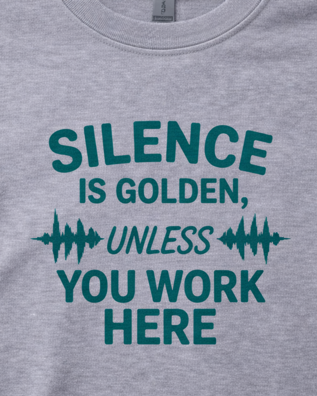 SILENCE IS GOLDEN