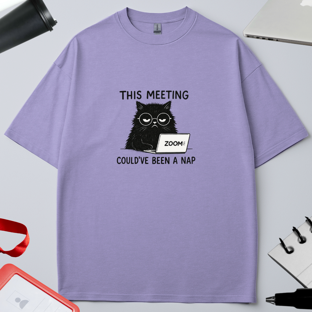 Unisex Oversized Classic T-Shirt - "This meeting could have been a nap"