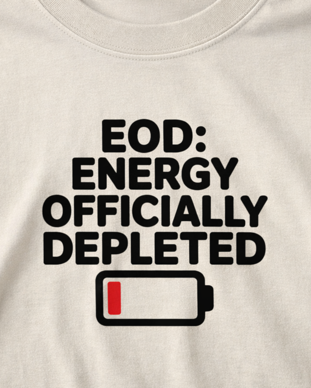 EOD: ENERGY OFFICIALLY DEPLETED