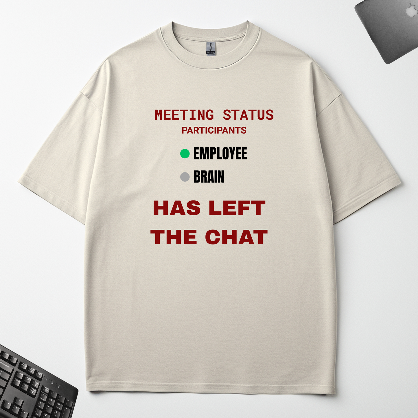 MY BRAIN HAS LEFT THE CHAT