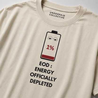 EOD : ENERGY OFFICIALLY DEPLETED